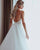 Sexy Spaghetti Straps Wedding Dresses Tulle Ruffles Skirt Low Back A-line Bridal Gowns