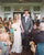 Elegant Mermaid Wedding Dress Lace Bodice V-Neck Open Back Cap Sleeve Beach Wedding Gown