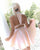 Fashion 2019 Halter Neckline Short Homecoming Dresses with Pearls Beaded Satin Prom Gowns