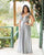 Popular Multi-Wear Bridesmaid Dresses Chiffon A-line Party Gowns Maxi Convertible Dress