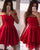 New Arrival Red Homecoming Dress Sexy Short Party Dress