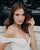 Hot Simple Off The Shoulder Satin Wedding Dresses V-Neck A-line Bridal Gowns Cap Sleeve 2020-wedding 2021-wedding