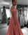 2020 Navy Blue Blue Prom Dresses Off The Shoulder Chiffon Lace Appliques Long Homecoming Gowns
