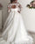 2020 Plus Size Lace Wedding Dresses Full Sleeve Off The Shoulder Tulle Bridal Gowns Appliques