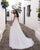 Sweetheart A-line Wedding Dresses Tulle Sexy Strapless Bridal Wedding Gowns with Belt
