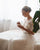 Elegant A-line Bridal Dresses Chiffon Skirt Beaded Belt Sheer Sleeves Romantic Wedding Gowns