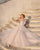 Princess Lace Wedding Dresses Appliqued See Through Bateau Neck Tulle A-line Bridal Gowns Outdoors