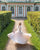 Sparkly Sequined Wedding Dress Butterfly Sleeve V-Neckline Princess A-line Silhouette Tulle Bridal Gowns Outdoors