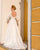 Sexy Satin Wedding Dress Open Back Modest Long Sleeve 2021 Bridal Gowns with Veils