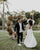 Sheer Long Sleeve Lace Wedding Dresses with V-Neckline Sexy 2021 Bridal Gowns Appliqued