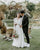 Sheer Long Sleeve Lace Wedding Dresses with V-Neckline Sexy 2021 Bridal Gowns Appliqued