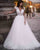 Delicate Lace Wedding Dresses with V-Neck Cap Sleeve Sexy Backless A-line Silhouette Tulle Skirt Bridal Gowns Vestidos de casamento