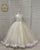 Navy Blue Tulle Birthday Wedding Party Dress Lace Flower Girls Dresses Ball Gown 2021