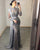 long sleeve evening dresses mermaid Saudi Arabia style fashion formal dress prom gowns pageant dress celebrity dress red carpet