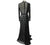 Luxury Muslim Elegant Long Sleeve Beaded Prom Dress with Detachable Train Mermaid Evening Gowns Dresses For Woman AW70199