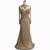Luxury Muslim Elegant Long Sleeve Beaded Prom Dress with Detachable Train Mermaid Evening Gowns Dresses For Woman AW70199