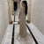 Luxury Champagne V-neck Sexy Evening Gowns 2021 Diamond Bead Sleeveless Mermaid Formal Dress AW70301