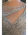 Luxury Champagne V-neck Sexy Evening Gowns 2021 Diamond Bead Sleeveless Mermaid Formal Dress AW70301