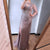 Luxury Champagne V-neck Sexy Evening Gowns 2021 Diamond Bead Sleeveless Mermaid Formal Dress AW70301