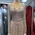 Luxurious V-Neck Gray Evening Gowns 2021 Long Sleeves Diamond Beaded Mermaid Formal Dress AW70341