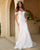 Off The Shoulder Wedding Dress Mermaid Silhouette Zipper Back with Buttons Sexy Bridal Gowns