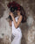 Sexy Silver Silk Like Satin Bridesmaid Dress Tea Length V-Neck Sheath Party Gowns Fashion
