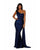 Sexy One Shoulder Khaki Bridesmaid Dress Mermaid Maid of Honor Bride Silk Like Satin Dress for Girls