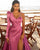 Elegant Elastic Satin Prom Dresses with Full Sleeve One Shoulder A-line Evening Party Gowns with Slit