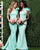 Simple Elastic Satin Bridesmaid Dresses Mermaid Stylish One Shoulder Maid of Honor Party Gowns Floor Length