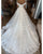 2022 Tulle Lace Wedding Dresses Cap Sleeve Beaded Sequins Wedding Gown Ball Gown Bridal Dress