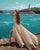 Sparkly Prom Dresses Off The Shoulder Gold Sequins Long Prom Gowns Split Side