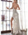 Sparkly Prom Dresses Red Sequins Sheath Silhouette AW211209