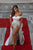 2022 Satin Wedding Dresses Split Side Off The Shoulder Sheath Wedding Gown Said Mhamad Photography 2022
