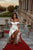 2022 Satin Wedding Dresses Split Side Off The Shoulder Sheath Wedding Gown Said Mhamad Photography 2022