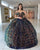 Sparkly Burgundy Quinceanera Dress Sequins Off The Shoulder Sweet 16 Dress Ball Gown vestidos de quinceañera