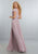 One Shoulder Bridesmaid Dresses Chiffon Ruffles Long Wedding Party Gowns