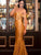 Off The Shoulder Mermaid Evening Dresses with Cap Sleeve Sexy 2018 Prom Gowns with Pleats Party Dresses