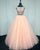 2019 Two Pieces Quinceanera Dresses Beadings Ice Blue Tulle Ruffles Ball Gowns Sweet 16 Dresses