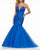 Glamorous 2019 Mermaid Evening Dresses Beaded Bodice V-Neck Tulle Formal Dress