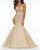 Glamorous 2019 Mermaid Evening Dresses Beaded Bodice V-Neck Tulle Formal Dress