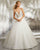 The Full Tulle Ballgown Skirt over Sequined Net Adds the Perfect Touch of Sparkle. Matching Satin Bodice Lining Included.