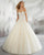 Princess 2018 Tulle Wedding Dresses Cap Sleeves Beaded Sparkly Ball Gown Bridal Wedding Gowns