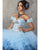 Newest Gorgeous Gradient Tulle Ruffles Ball Gown Quinceanera Dresses 2018