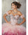 Newest Gorgeous Gradient Tulle Ruffles Ball Gown Quinceanera Dresses 2018