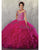 New Arrival 2018 Grape Tulle Quinceanera Dresses Ball Gown Tulle Ruffles Cap Sleeves