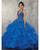 Blue Quinceanera Dresses 2018 Halter Neckline Beaded Ball Gowns Sweet 16