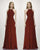 Popular Grape Bridesmaid Dresses Open Back Long Chiffon A-line Wedding Guest Party Gowns Floor Length