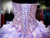 Shiny Lilac Quinceanera Dresses 2018 Sweetheart Sparkly Rhinestones Puffy Ruffles Ball Gown vestidos de quinceañera Sweet 15