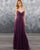 bridesmaid-dresses bridesmaid-dress-long  party-gowns honor-of-the-maid-dresses bridesmaid-dress-chiffon grape-bridesmaid-dress party-gowns 2019-prom-dress