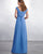 2019 New Chiffon Long Bridesmaid Dresses V-Neck Ruffles Floor Length